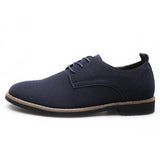 Men's shoes leather shoes PU suede shoes large size casual shoes leather shoes