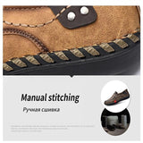 Men Leather Breathable Moccasins Loafers