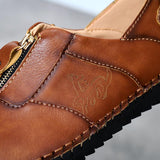 Men's Explosions Breathable Wear Spring And Summer England Outdoor Hand-Stitched Leather Shoes