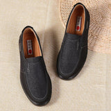 Men's Old Peking Style Comfy Soft Slip On Casual Cloth Boots